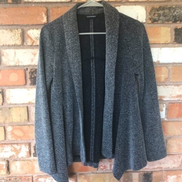Club Monaco Dark Gray Open Cardigan - Picture 1 of 4